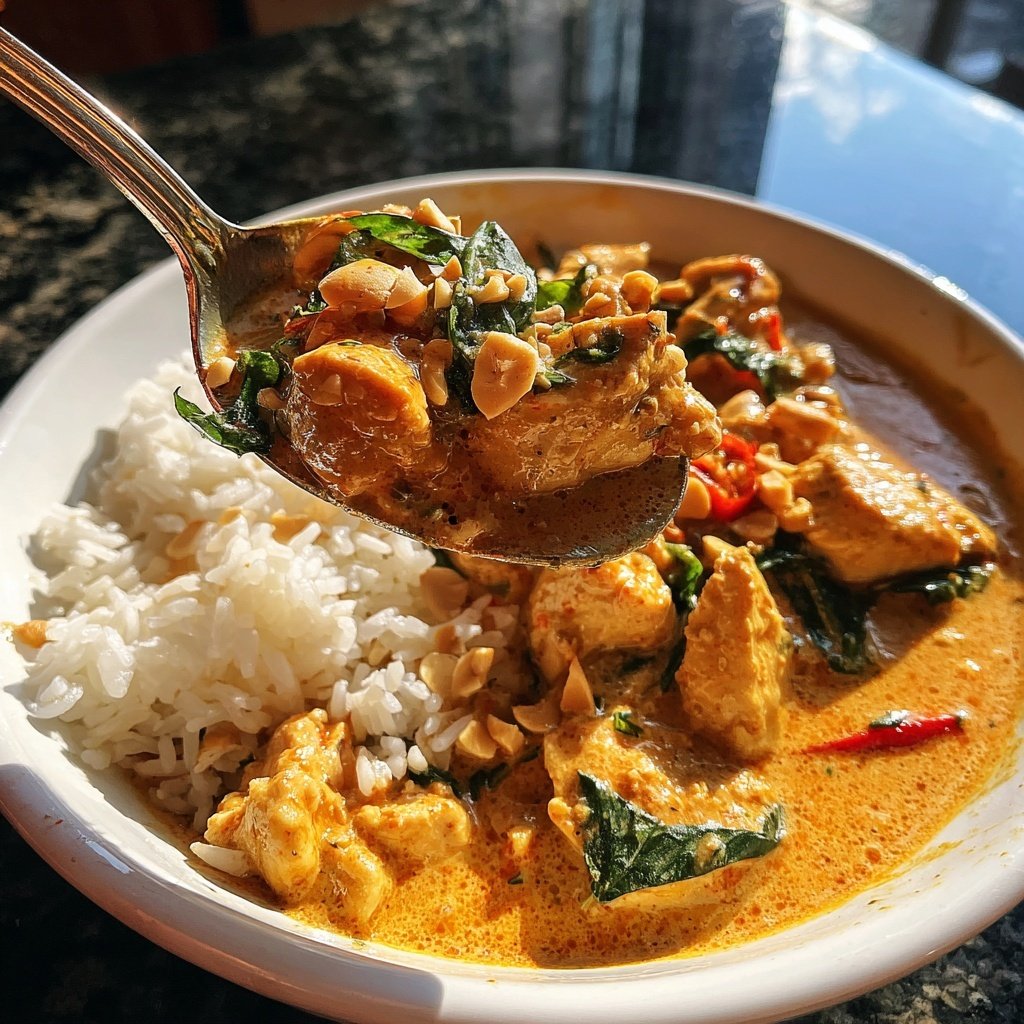 Thai Erdnuss-Curry