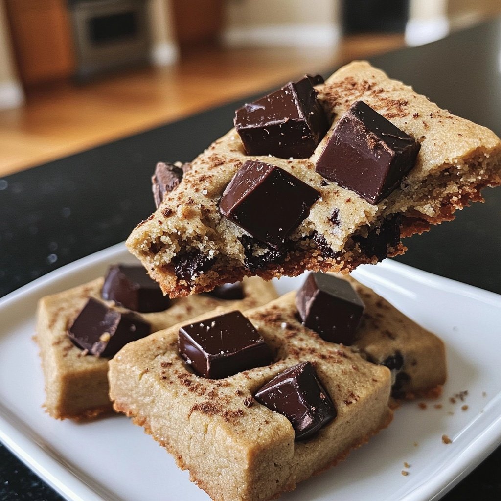Weiche Mandel-Zimt-Cookies mit dunkler Schokolade