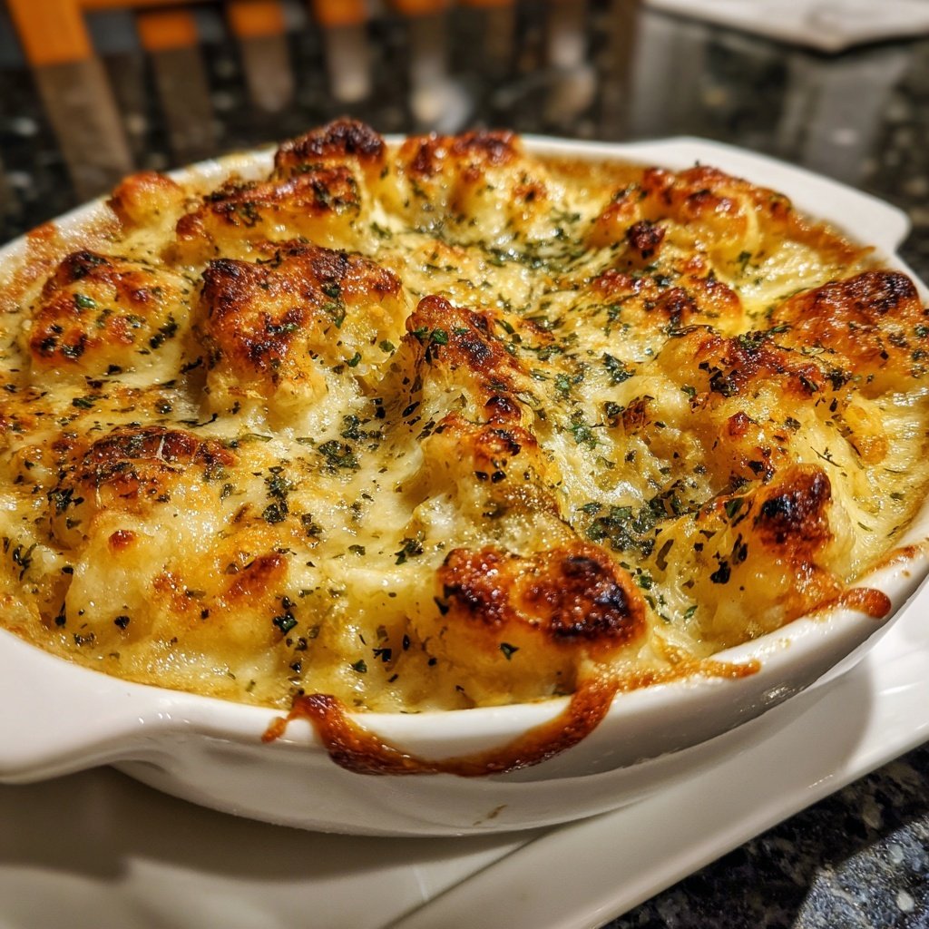Blumenkohl Gratin Mit Käse